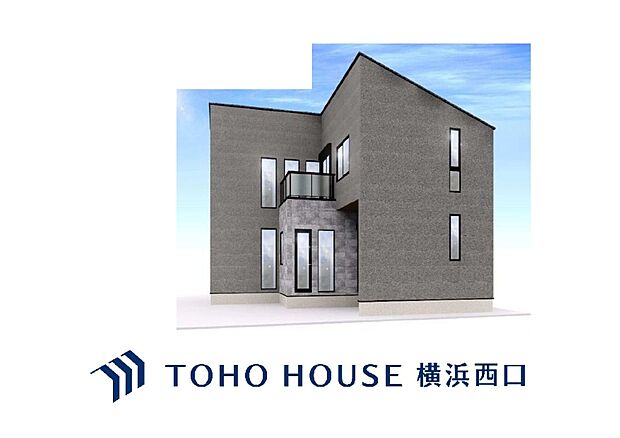 外観)完成予想図（外観）