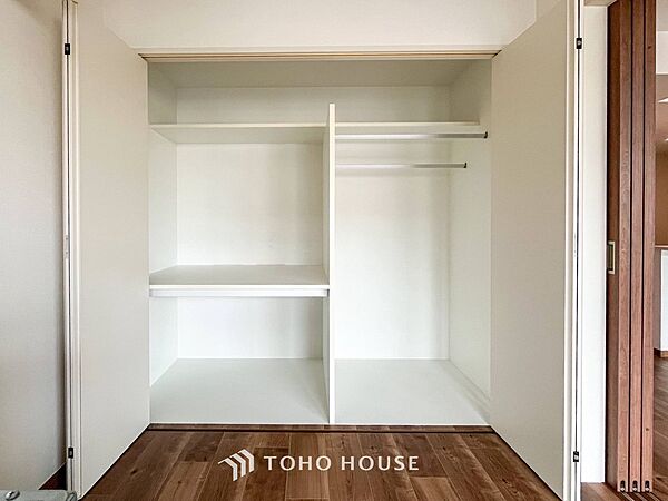 暮らし心地を大きく左右する収納を適材適所に配置。