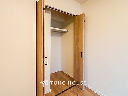 暮らし心地を大きく左右する収納を適材適所に配置し、使い勝手を考慮しました。