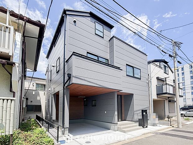 閑静な住宅街の一角、ひと時のくつろぎが生まれ、ゆっくりと愛着が育まれていきます。