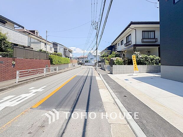 落ち着きのある閑静な住宅街。きっとここからご家族のかけがえのない想い出が作られることでしょう。