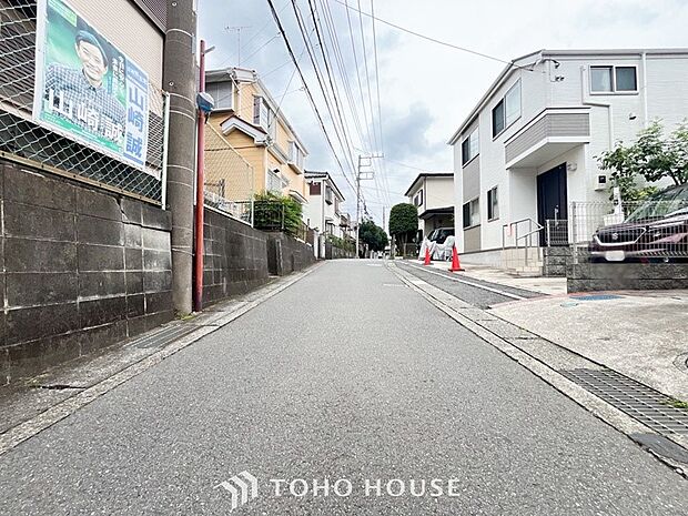 落ち着きのある閑静な住宅街。きっとここからご家族のかけがえのない想い出が作られることでしょう。