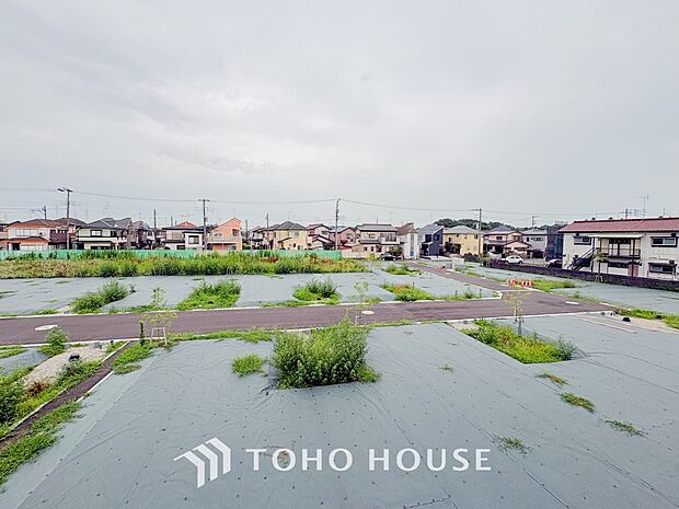 開放的で気持ちの良い眺望と青い空を満喫できます。