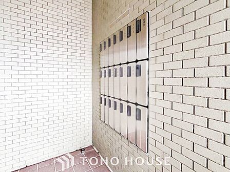取り出しやすい郵便受け。