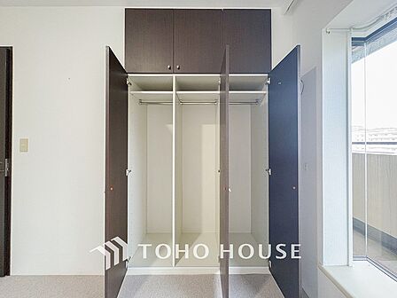 暮らし心地を大きく左右する収納を適材適所に配置。