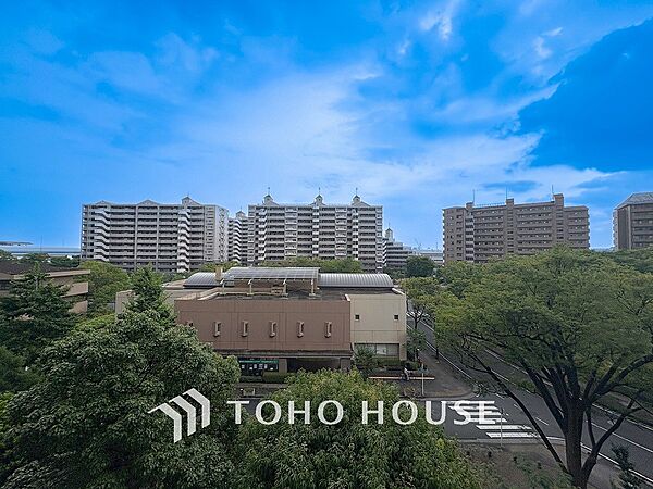木々の緑がまぶしい、豊かな緑と静寂。ずっと見ていたいと思わせてくれる景色。