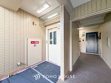 エレベーターを完備しておりますのでお荷物が多くても楽にお部屋まで運べます。
