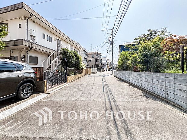 落ち着きのある閑静な住宅街。きっとここからご家族のかけがえのない想い出が作られることでしょう。