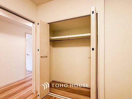暮らし心地を大きく左右する収納を適材適所に配置。