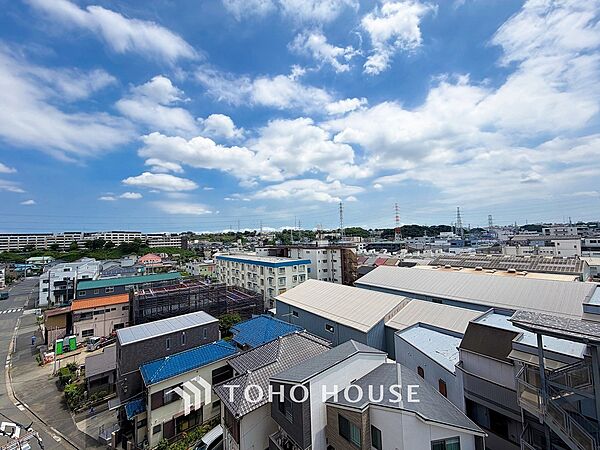 開放感があり、遮るものもなく気持ちのいい景色が広がります。