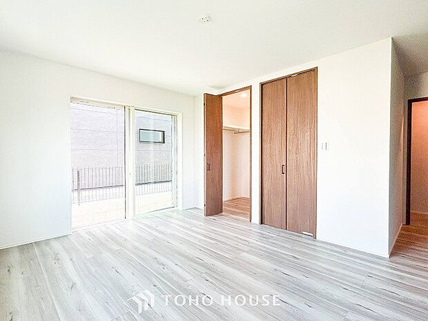 大容量の収納スペースで住空間はスッキリ広々。