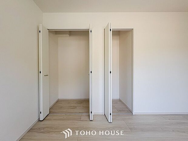 暮らし心地を大きく左右する収納を適材適所に配置し、使い勝手を考慮しました。