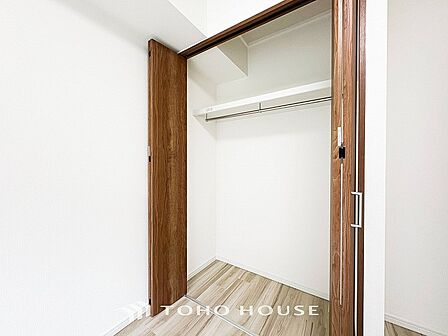 暮らし心地を大きく左右する収納を適材適所に配置。