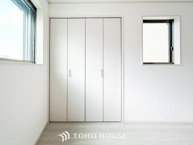 暮らし心地を大きく左右する収納を適材適所に配置し、使い勝手を考慮しました。