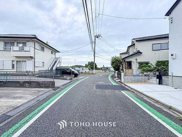 落ち着きのある閑静な住宅街。きっとここからご家族のかけがえのない想い出が作られることでしょう。