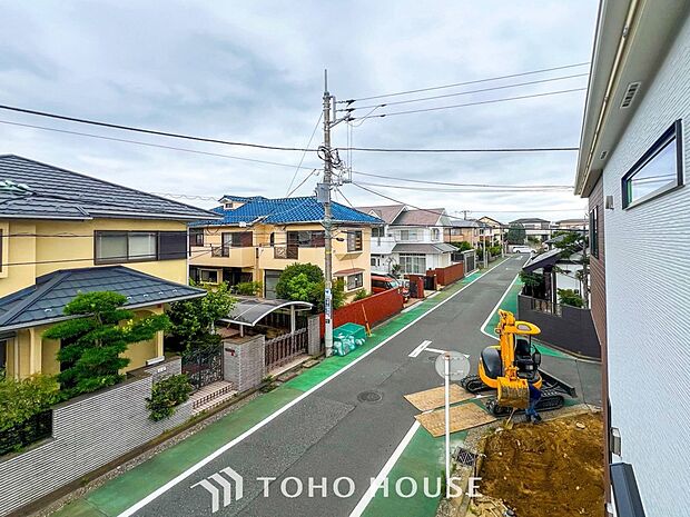 開放的で気持ちの良い眺望と青い空を満喫できます。