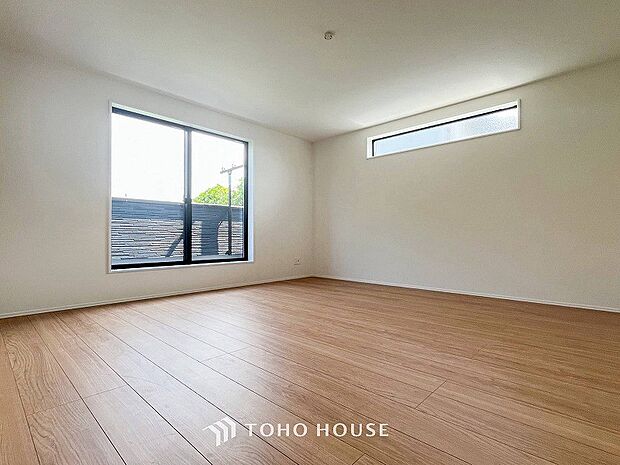 うららかな陽射しがどのお部屋にも降り注ぐよう、快適さを追求した間取設計。