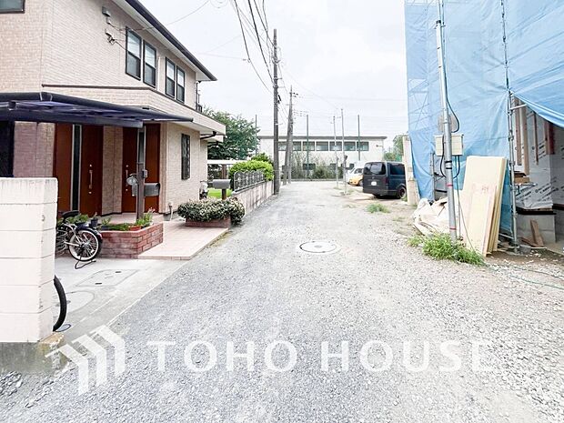 落ち着きのある閑静な住宅街。きっとここからご家族のかけがえのない想い出が作られることでしょう。