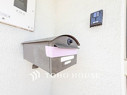 取り出しやすい郵便受け。