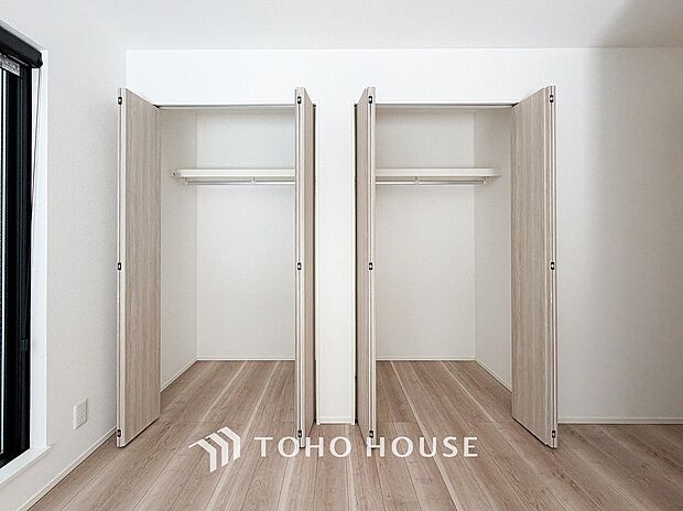 暮らし心地を大きく左右する収納を適材適所に配置し、使い勝手を考慮しました。