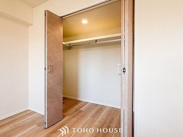 暮らし心地を大きく左右する収納を適材適所に配置。