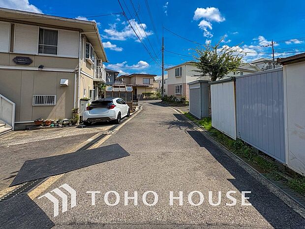 落ち着きのある閑静な住宅街。きっとここからご家族のかけがえのない想い出が作られることでしょう。