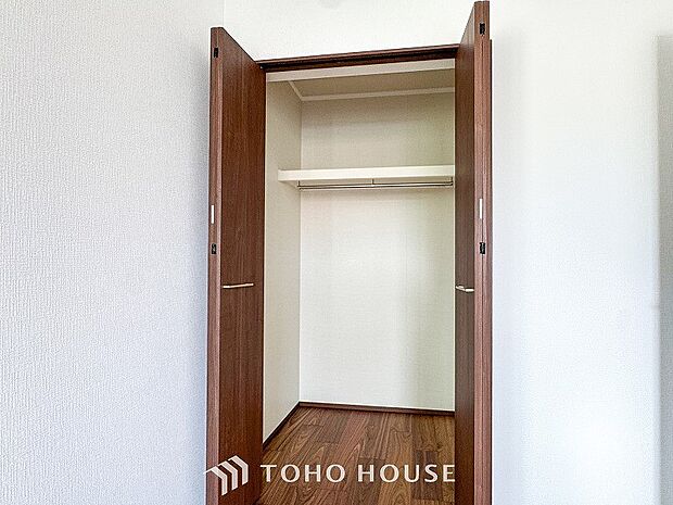 暮らし心地を大きく左右する収納を適材適所に配置し、使い勝手を考慮しました。