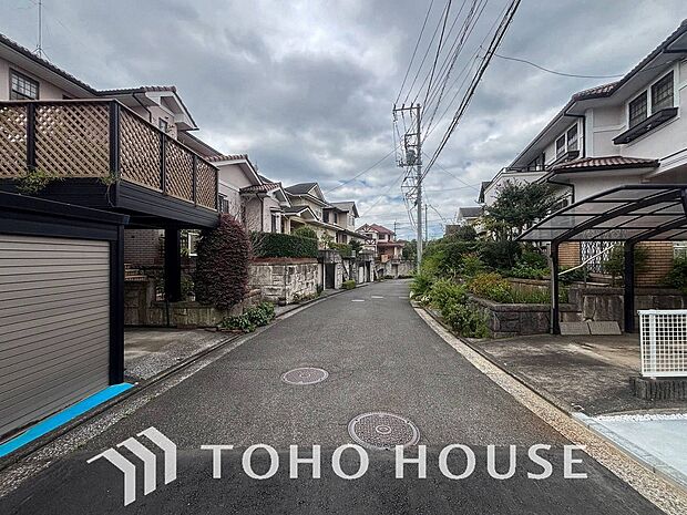 落ち着きのある閑静な住宅街。きっとここからご家族のかけがえのない想い出が作られることでしょう。