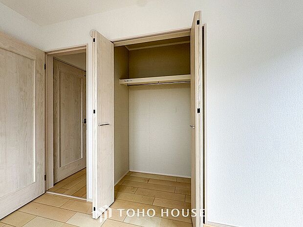 暮らし心地を大きく左右する収納を適材適所に配置し、使い勝手を考慮しました。