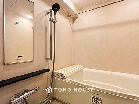 快適な使い心地とゆとりある空間が1日の疲れを解きほぐすバスルーム。