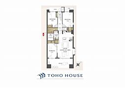 ザ・タワーハウス 3LDKの間取図画像