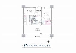 クリオ鴨居 2LDKの間取図画像