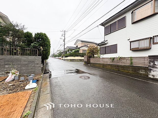 落ち着きのある閑静な住宅街。きっとここからご家族のかけがえのない想い出が作られることでしょう。