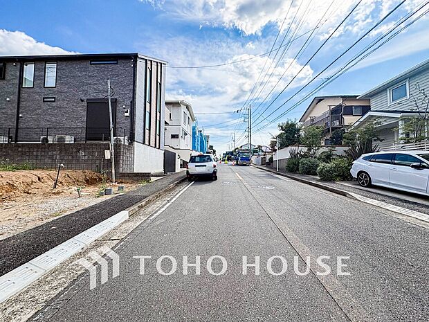 毎日のお散歩も快適な、緑に恵まれた閑静な住宅地。