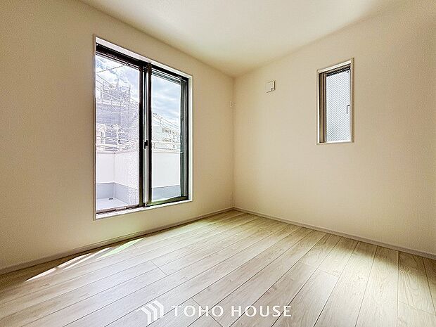 うららかな陽射しがどのお部屋にも降り注ぐよう、快適さを追求した間取設計。
