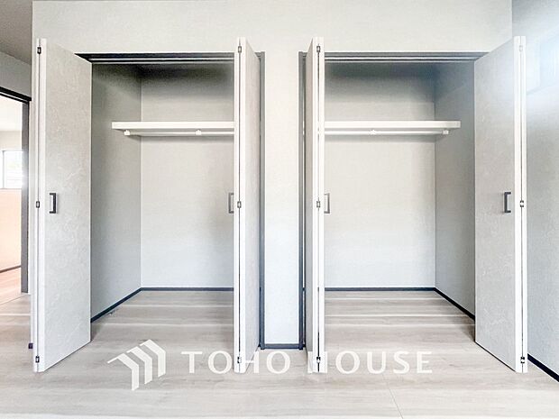 暮らし心地を大きく左右する収納を適材適所に配置し、使い勝手を考慮しました。