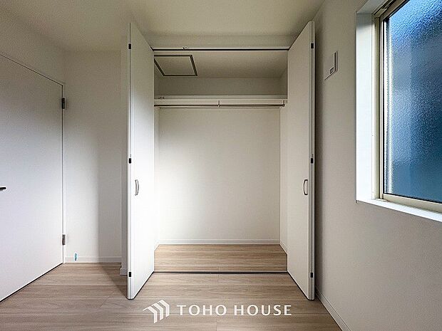 暮らし心地を大きく左右する収納を適材適所に配置し、使い勝手を考慮しました。