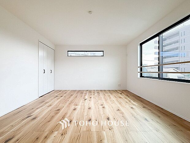 うららかな陽射しがどのお部屋にも降り注ぐよう、快適さを追求した間取設計。