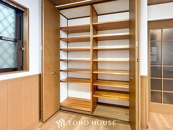 暮らし心地を大きく左右する収納を適材適所に配置し、使い勝手を考慮しました。