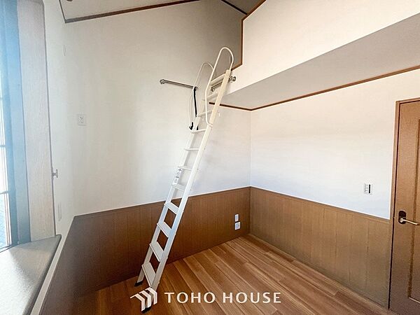 広々したロフト。収納はもちろん子供の遊び場、趣味部屋など、お客様好みの空間に作り上げてください。