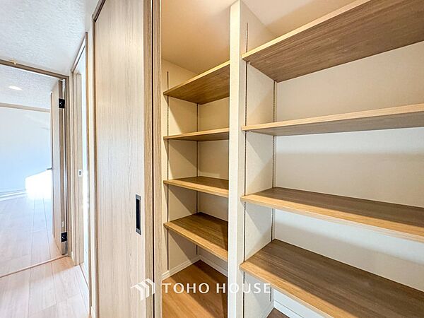 暮らし心地を大きく左右する収納を適材適所に配置し、使い勝手を考慮しました。