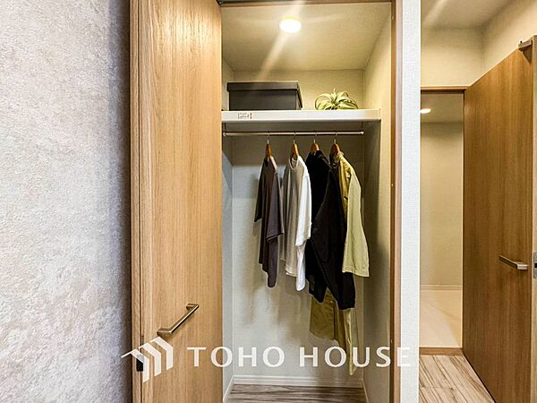 暮らし心地を大きく左右する収納を適材適所に配置。