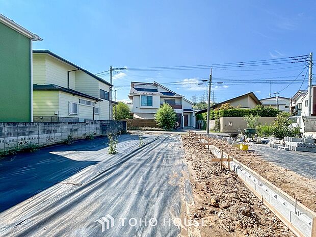 閑静な住宅地で小さなお子様がいるご家族にも安心な住環境が魅力です。