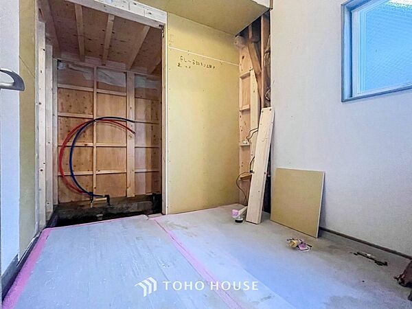 ご家族の1日が始まり、1日の終わりを締めくくる洗面空間。