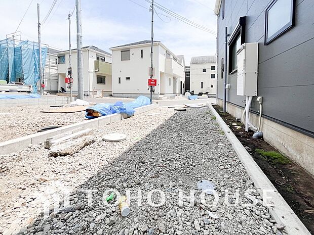 敷地内駐車スペース。日々の暮らしをスムーズに。