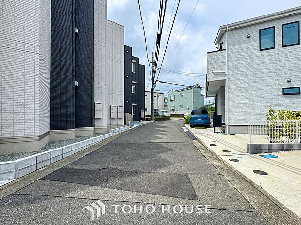 落ち着きのある閑静な住宅街。きっとここからご家族のかけがえのない想い出が作られることでしょう。