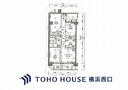 アークプラザ港北小机 2SLDKの間取図画像