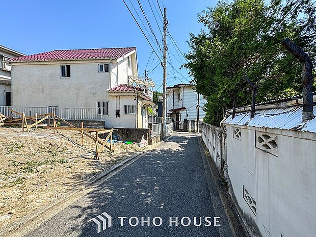 落ち着きのある閑静な住宅街。きっとここからご家族のかけがえのない想い出が作られることでしょう。