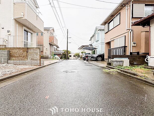 落ち着きのある閑静な住宅街。きっとここからご家族のかけがえのない想い出が作られることでしょう。