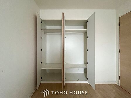 暮らし心地を大きく左右する収納を適材適所に配置。